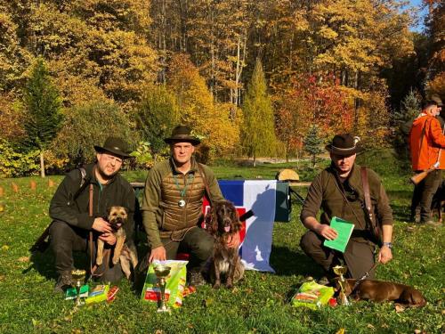 Farbiarske skúšky duričov Turá Lúka  27.10.2024